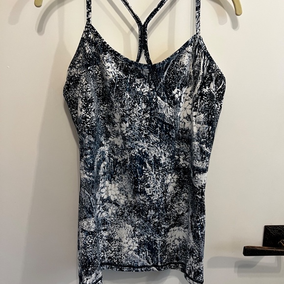 Lululemon Power Y Tank *Luon Wildwood Multi-10 - Picture 6 of 6